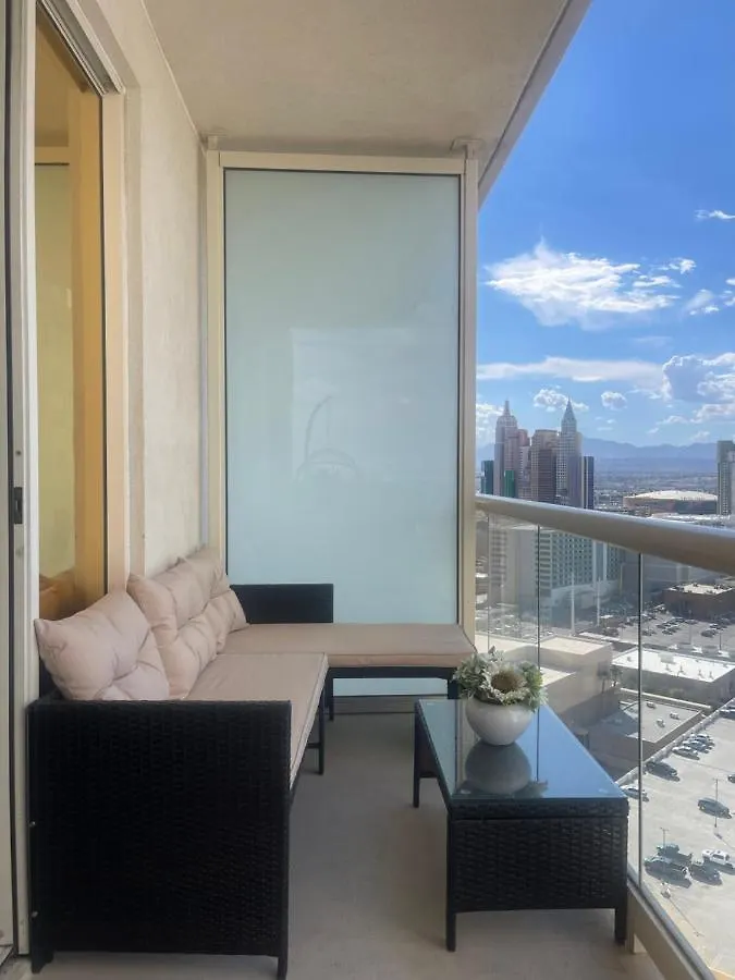 Aparthotel Mgm Signature Deluxe Balcony Strip View Suite Las Vegas